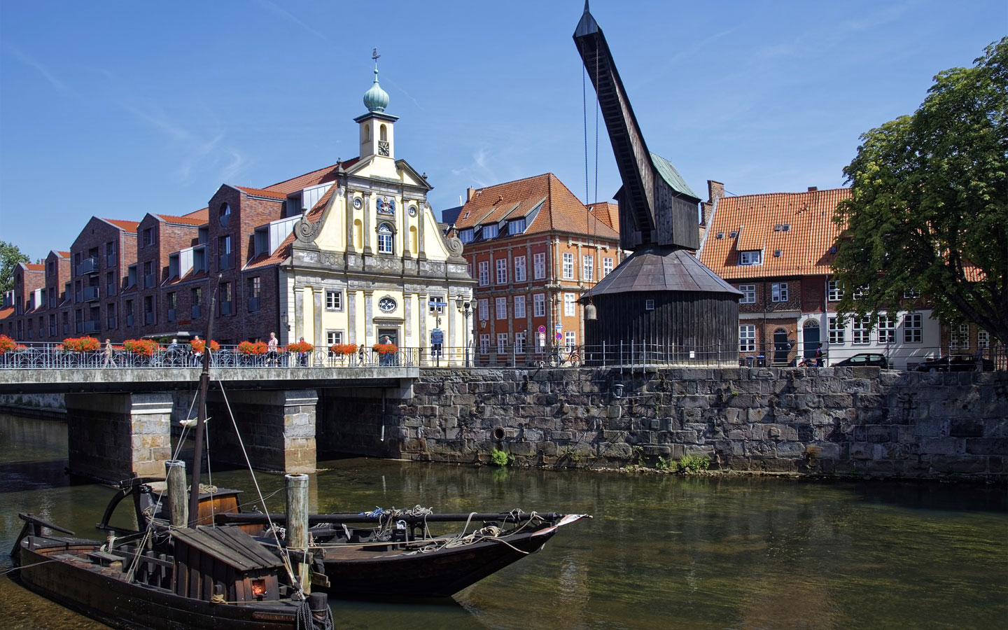 Kastenienhof - Schiffshebewerk in Scharnebeck